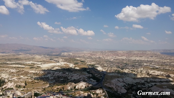 Uçhisar kalesi nerede Kapadokya