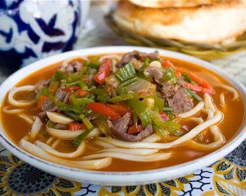 Kırgızistan Yemekleri, Kırgız mutfağı ve yemekleri, Lagman