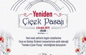 Yeniden Çiçek Pasajı 6 Aralık Yeniden Çiçek Pasajı